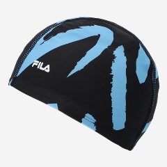 Изображение товара Шапочка для плавания Fila полиамидовая чёрный, one size, 102001FLA-B3