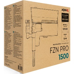 Изображение товара Внешний фильтр для аквариума FZN PRO 1500 водопад 1370 л/ч 13 Вт