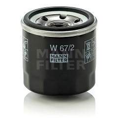 Изображение товара Фильтр масляный MANN-FILTER W 67/2 для автомобилей