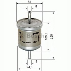 Изображение товара Фильтр топливный BOSCH 0450905030