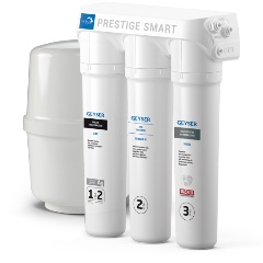 Изображение товара Фильтр для воды под мойку ГЕЙЗЕР Престиж Смарт, обратный осмос с минерализатором, без крана