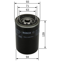 Изображение товара Фильтр масляный BOSCH 0451103238 (P 3238)