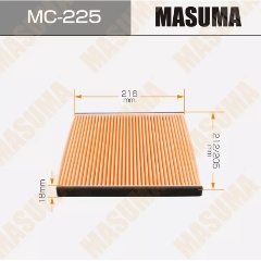 Изображение товара Фильтр салонный MASUMA MC-225 для Toyota, Subaru, Mazda и Lexus