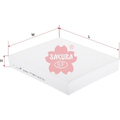 Изображение товара Фильтр салонный SAKURA CA65210 для Opel Chevrolet Saab Cadillac