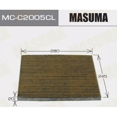 Изображение товара Фильтр салонный угольный MASUMA MC-C2005CL
