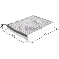Изображение товара Фильтр салонный угольный BOSCH для FORD Focus, C-Max, Mondeo, 1987432598