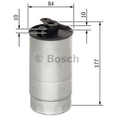 Изображение товара Фильтр топливный BOSCH для BMW (E39,E46), X5,(E53), 0450906451 (N 6451)