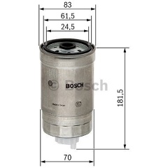 Изображение товара Фильтр топливный BOSCH 1457434184 (N 4184)
