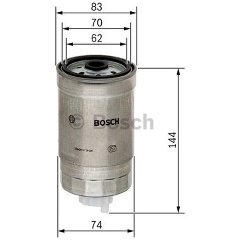 Изображение товара Фильтр топливный BOSCH 1457434516 (N 4516)