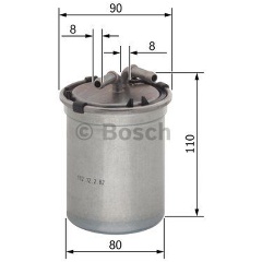 Изображение товара Фильтр топливный BOSCH 450906500 (N 6500)