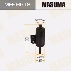 Изображение товара Фильтр топливный MASUMA MFF-H518