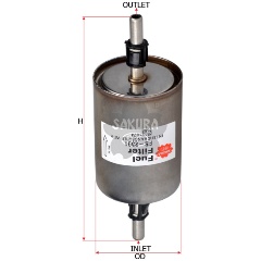 Изображение товара Фильтр топливный SAKURA FS2301 FS-2301