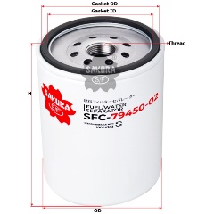 Изображение товара Фильтр топливный SAKURA SFC7945002 SFC-7945002