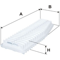 Изображение товара Фильтр воздушный FILTRON AP142/5 для TOYOTA Rav 4 (04-) (2.0), Previa (00-) (2.4)