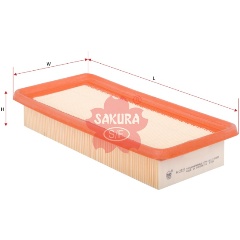 Изображение товара Воздушный фильтр SAKURA A-2823 для Hyundai Getz качество и надежность