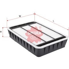 Изображение товара Фильтр воздушный SAKURA A-5828 для автомобилей CITROEN, PEUGEOT, MITSUBISHI