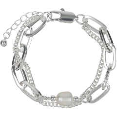 Изображение товара Браслет FIORE LUNA Pearle Сarabiner (CL1009/MP S)