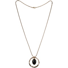 Изображение товара Колье FIORE LUNA BLACK QUARTZ (LN5135 BW/G)