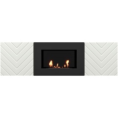 Изображение товара Тумба с биокамином Firelight BFP/P-1400V белая