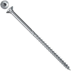 Изображение товара Саморез по дереву FISCHER_DE FPF CTP 6,0x90 Torx неполная резьба белый цинк (упак. 100шт)