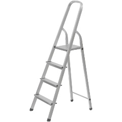 Изображение товара Лестница-стремянка FIT алюминиевая, 4 ступени, 65342