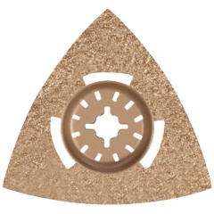 Изображение товара Шлифовальная насадка FIT HQ карбидная треугольная 80 мм, 37935