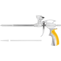Изображение товара Пистолет для монтажной пены FIT, цельнометаллический, прорезиненная ручка