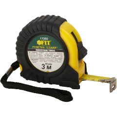 Изображение товара Рулетка FIT Профи 3м х 16мм прорезиненный корпус Стайл для стройки и ремонта