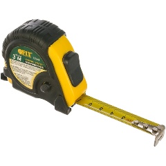Изображение товара Рулетка FIT с прорезиненным корпусом и тройным стопором 3 м x 16 мм