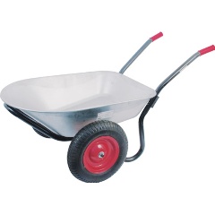 Изображение товара Двухколесная грузовая тачка FIT 77557 объем 78 л грузоподъемность 150 кг
