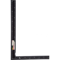 Изображение товара Угольник столярный FIT цельно-металлический крашеная шкала 400 x 600 мм