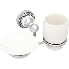 Изображение товара Подстаканник + мыльница Fixsen Bogema FX-78506+08