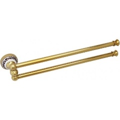 Изображение товара Полотенцедержатель Fixsen Bogema Gold FX-78502AG рога двойные