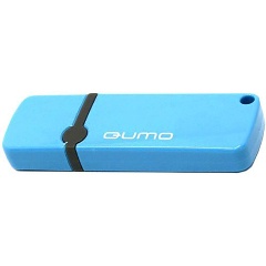 Изображение товара Флешка 8Gb QUMO Optiva 02 Blue USB 2.0 (QM8GUD-OP2-blue)