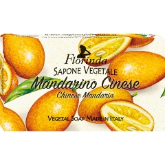 Изображение товара Мыло FLORINDA Ароматы Тропиков Китайский Мандарин 100 г натуральное туалетное мыло