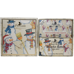 Изображение товара Набор FLORINDA Счастливого Рождества Muschio Bianco: мыло Белый Мускус, 100 г + саше, 3 шт