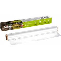 Изображение товара Фольга алюминиевая пищевая Master House 75123 ЗАПЕКАЙ 11 мкм, 10 м х 29 см