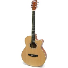 Изображение товара Акустическая фолк-гитара HOMAGE LF-401C-N с вырезом