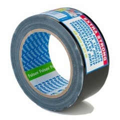 Изображение товара Универсальная тканевая влагоустойчивая лента Folsen, 48мм x 25м, серая, 240мк