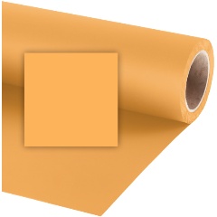 Изображение товара Фон бумажный Raylab 014 Ginger жёлто-оранжевый 2.72x11 м