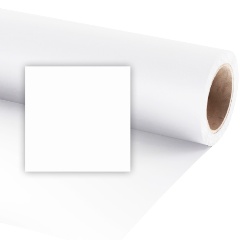 Изображение товара Фон бумажный Raylab 032 Snow White белый 2.72x11 м