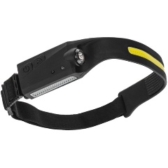 Изображение товара Фонарь налобный REXANT с датчиком движения и аккумулятором