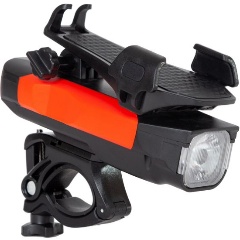 Изображение товара Фонарь передний STG B752 550Lm 4000mAH с держателем телефона.