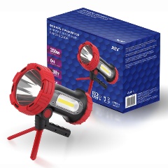 Изображение товара Фонарь-прожектор Фонарь-прожектор, литиевый аккумулятор, складные ножки, функция Powerbank, 13Вт, IP65, 29112 1, Ritter