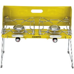 Изображение товара Плита газовая FORESTER MOBILE туристическая складная 2-х конфорочная с пьезоподжигом