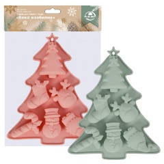 Изображение товара Форма для конфет и льда Мультидом "Елка изобилия" VL2-374 в ассортименте