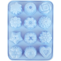 Изображение товара Форма для льда и шоколада 12 ячеек Nouvelle "Mix" 21,5х16 см 9902447-4