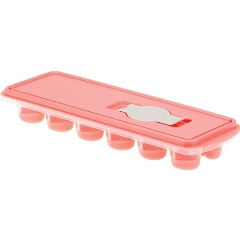 Изображение товара Форма для льда и шоколада IDEA СЕРДЦЕ с крышкой и клапаном М 1258 коралловый