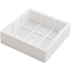 Изображение товара Форма для муссовых тортов ГЕОМЕТРИЯ МУЛЬТИДОМ 19,5x19,5x5,5см flexible silicone mold