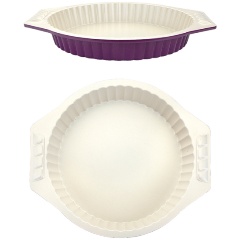 Изображение товара Форма для выпечки Augustin Welz AW-2155 круглая с керамическим покрытием 34*30*4,5